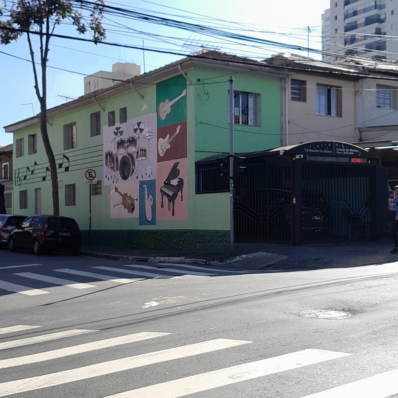 Fachada da Companhia da Música